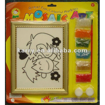 CHILDRENS COLOR ZONE SAND ART ACTIVITY COMPLETE CRAFTING SET